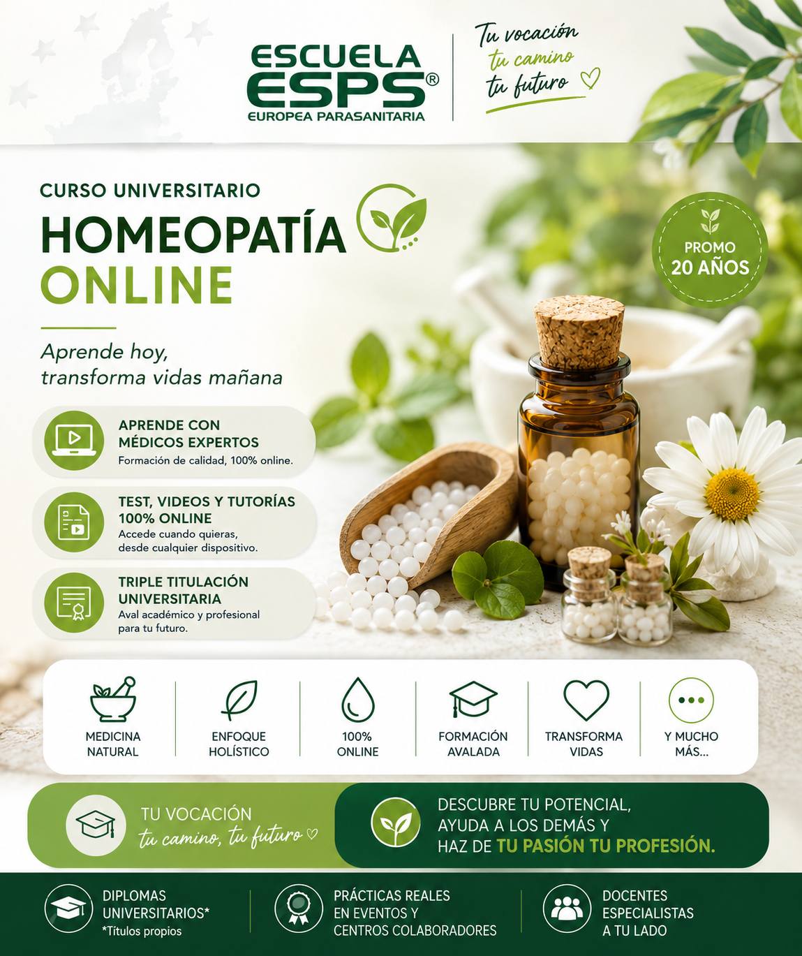 Curso de Homeopatía Online - Cursos de Homeopatía en Galicia