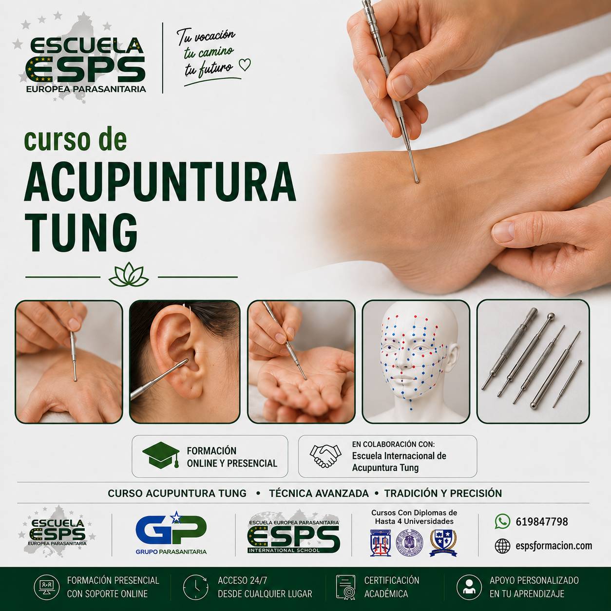 Curso de Acupuntura Tung | Cursos de Terapias Alternativas