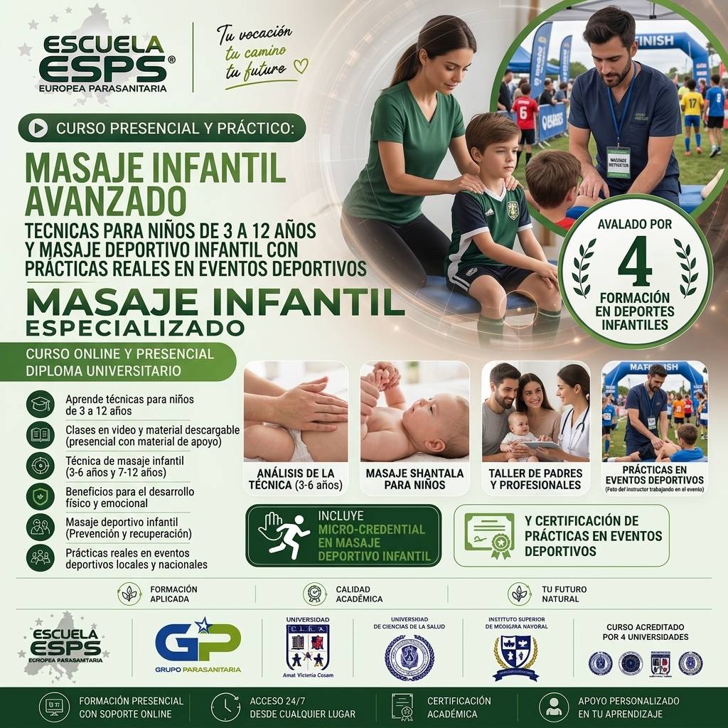 Curso de Masaje Infantil | 4 avales Universitarios Curso de masaje infantil. Niños de 3 a 12 años. 4 Avales Universitarios. Curso de masaje infantil en Vigo, curso de masaje infantil en Coruña, masaje para niños