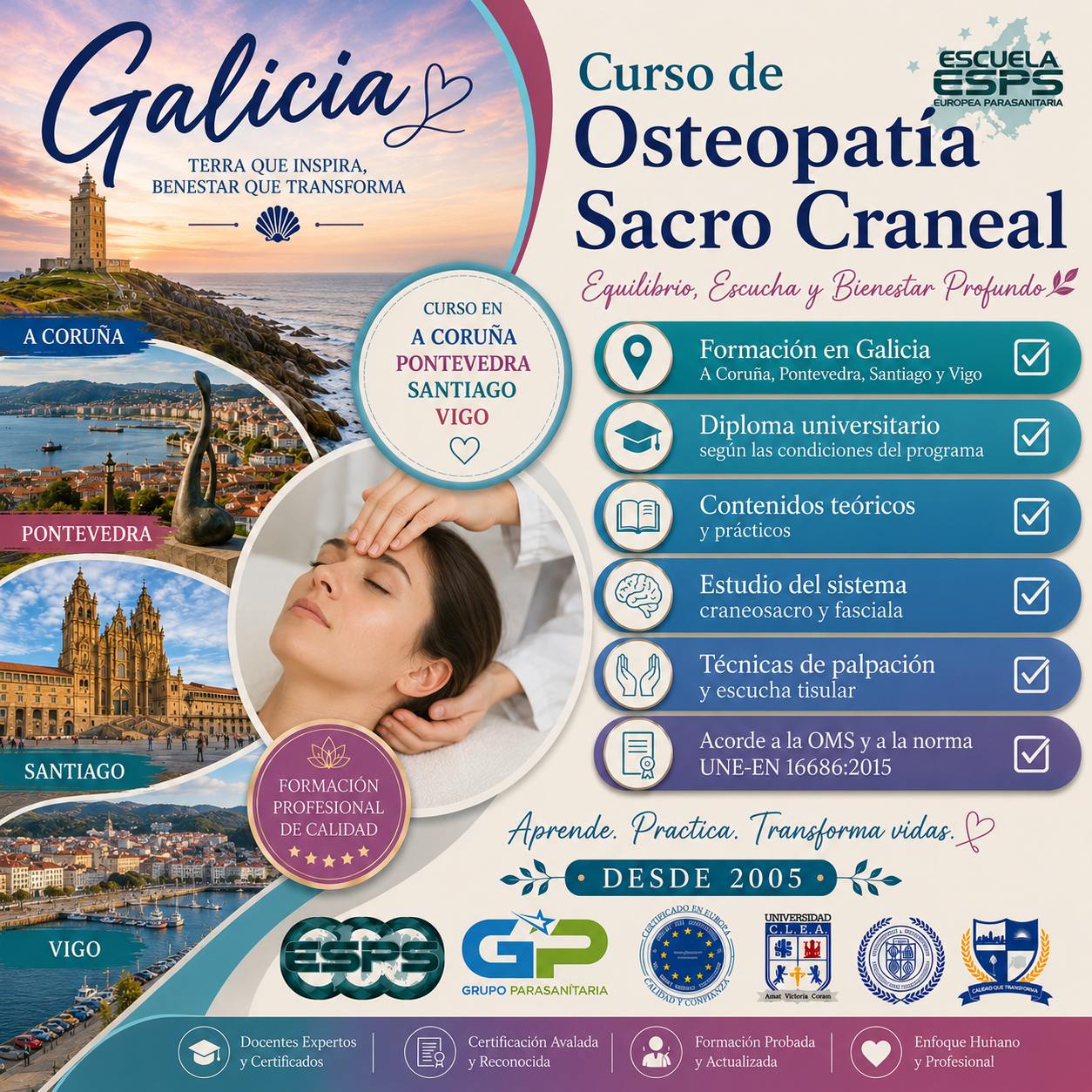 Curso de Osteopatía Sacrocraneal | Parasanitaria.com