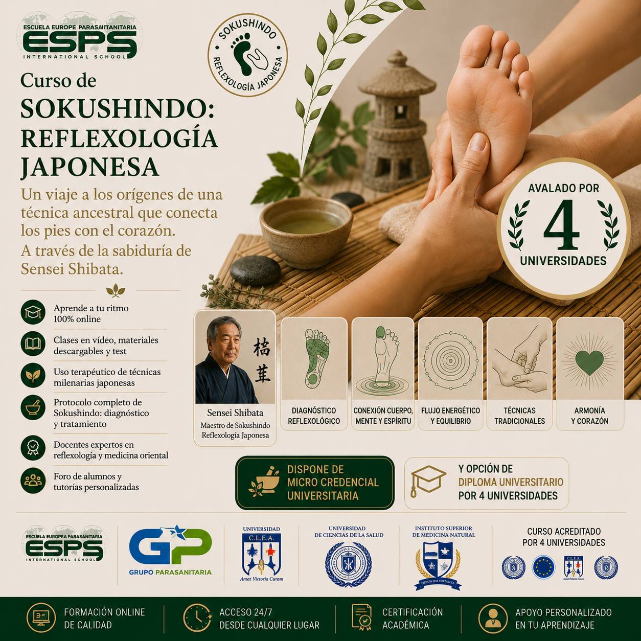 Curso de Sokushindo | Cursos de Terapias Alternativas